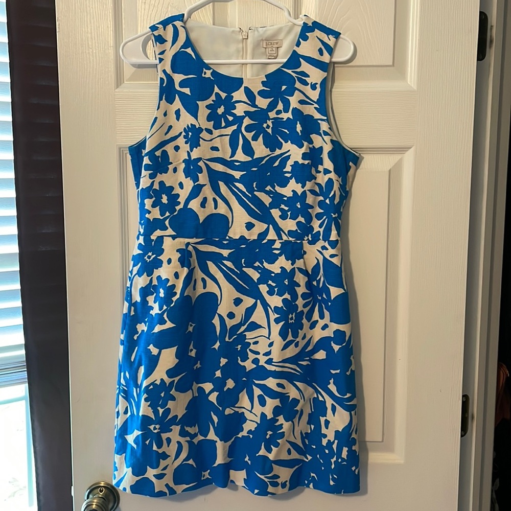 JCrew Floral Print Dress